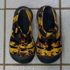 Keen Toddler Sunport Rubber Sandals Unisex orange/yellow size 12